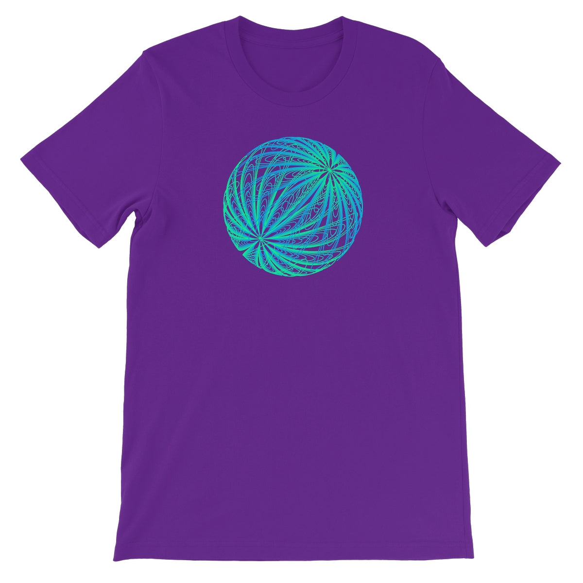 Dipole, Aurora Sphere Unisex Short Sleeve T-Shirt