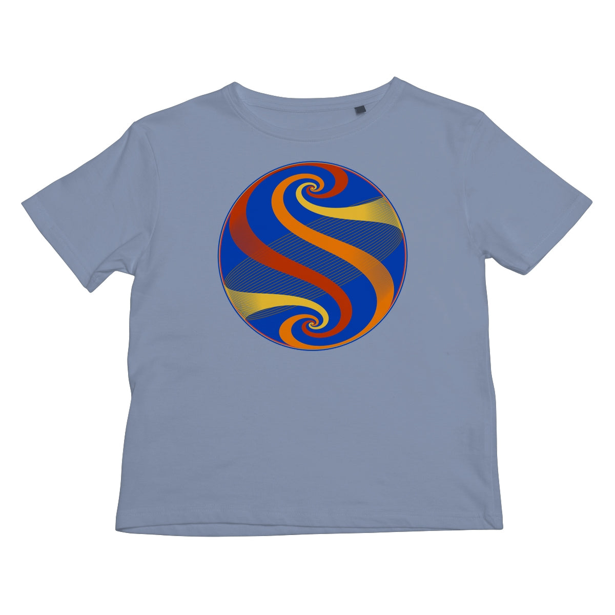 Möbius Flow, Autumn Globe Kids T-Shirt