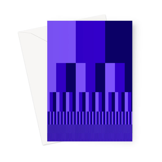 Ternary Cascade Greeting Card