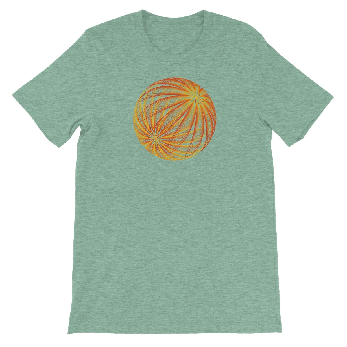 Dipole, Fire Sphere Unisex Short Sleeve T-Shirt