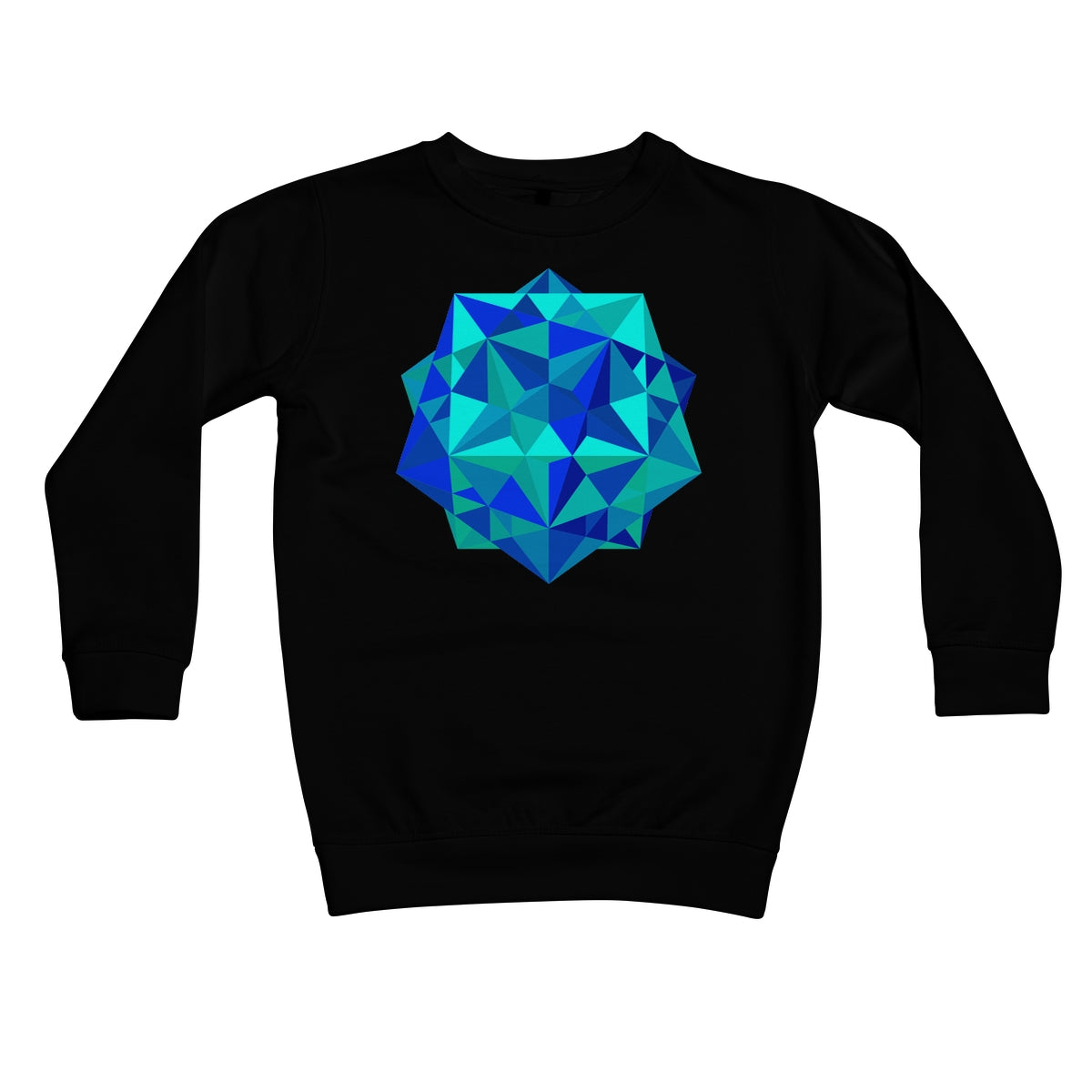 Five Cubes, Ocean Kids Sweatshirt