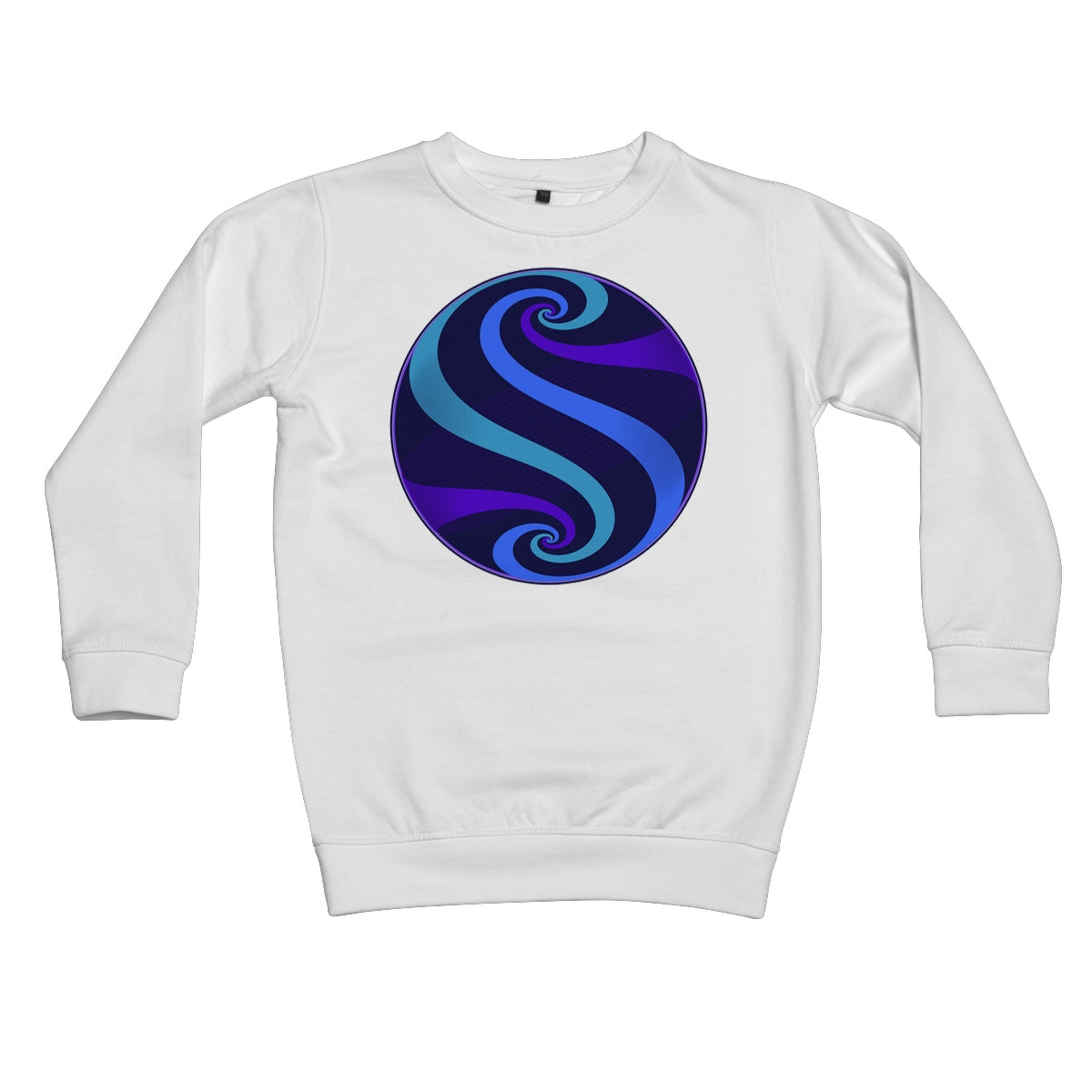 Möbius Flow, Twilight Globe Kids Sweatshirt