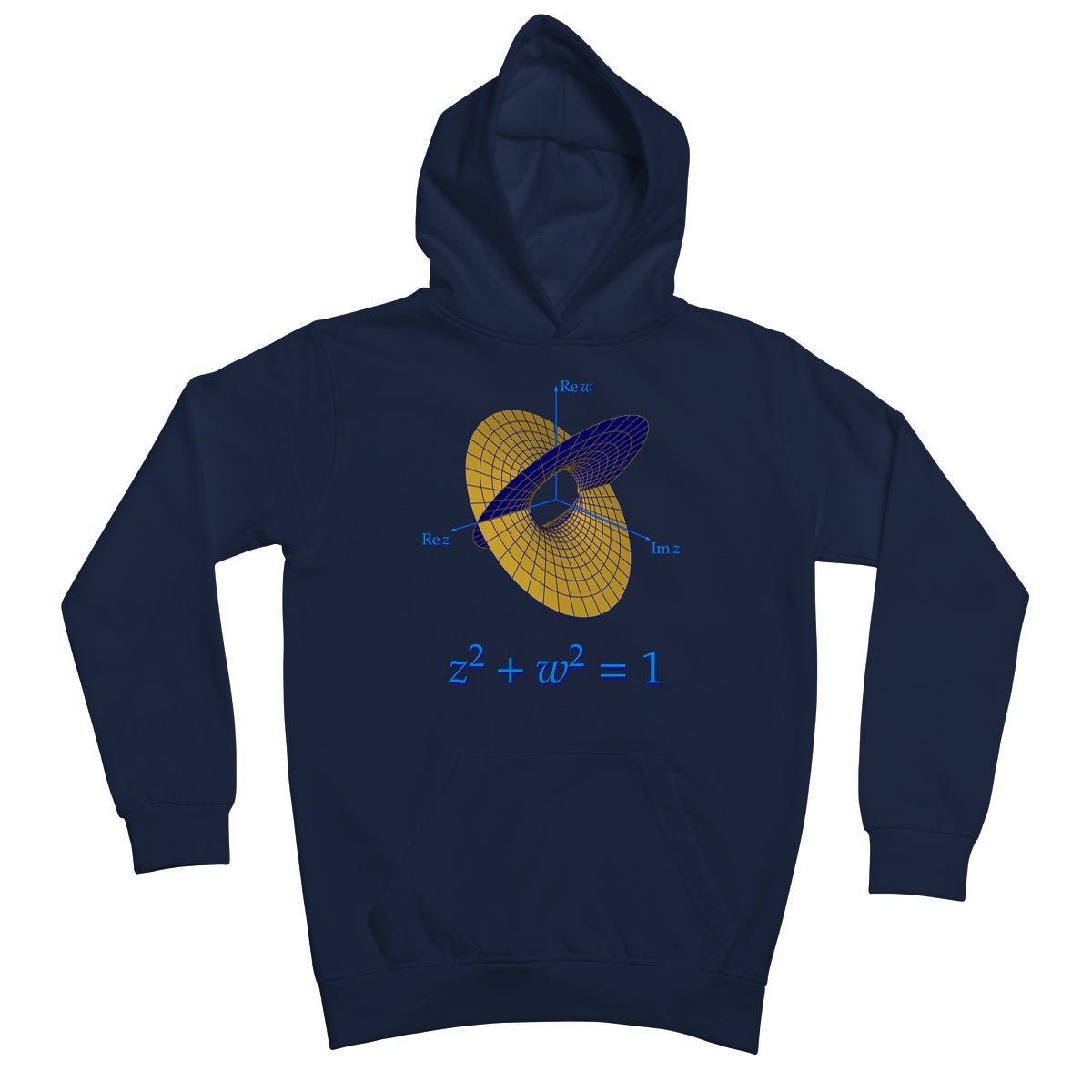 Complex Circle, 1 Slit Kids Hoodie