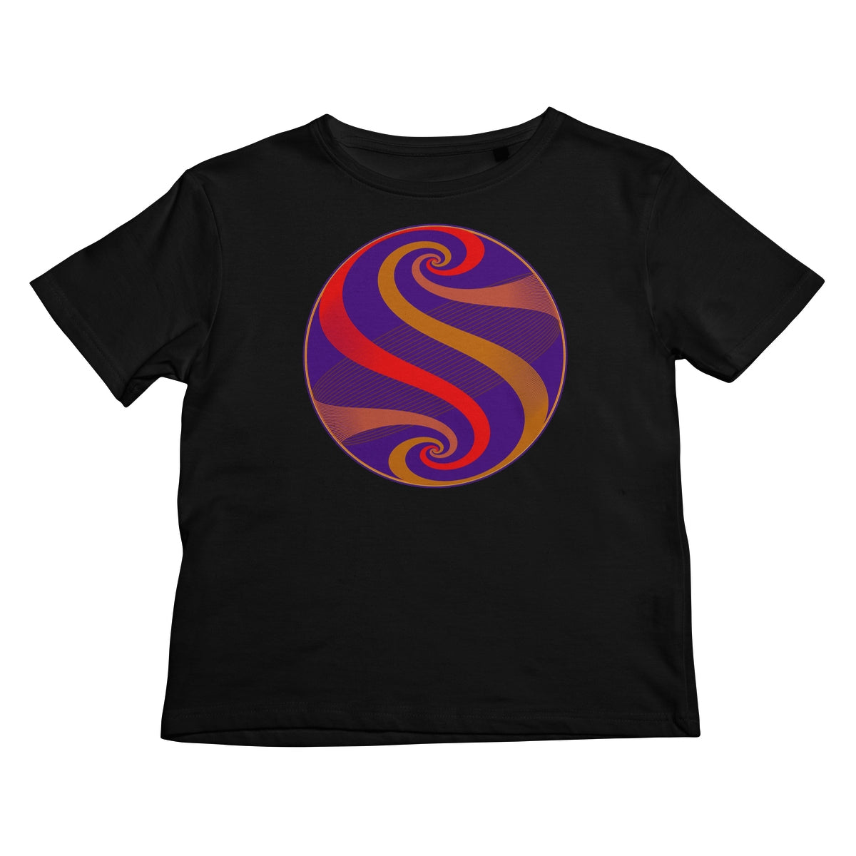 Möbius Flow, Dawn Globe Kids T-Shirt