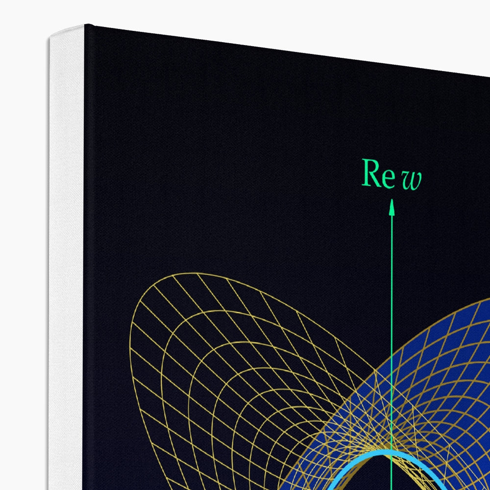 Complex Circle, 1 Slit Eco Canvas