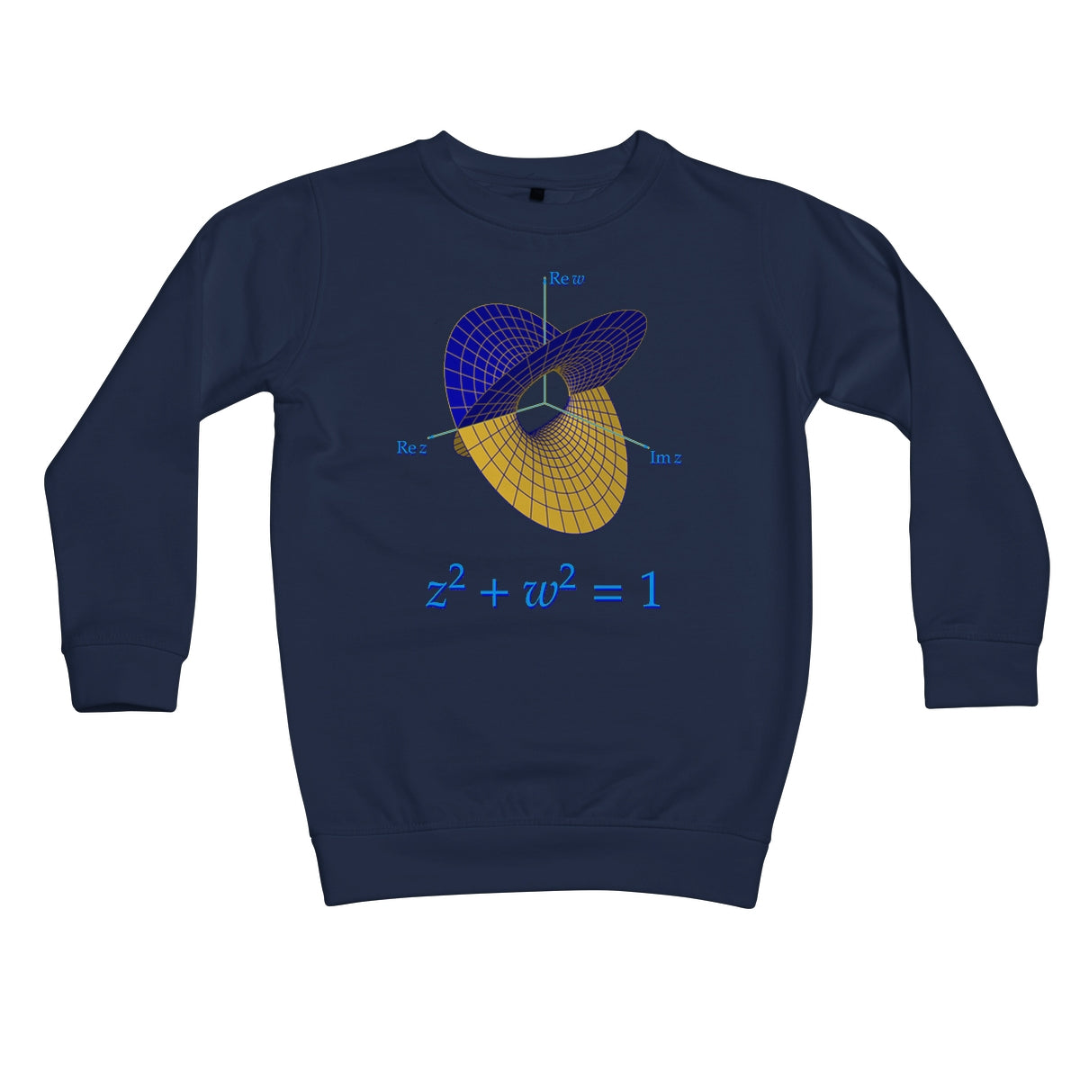 Complex Circle, 2 Slits Kids Sweatshirt