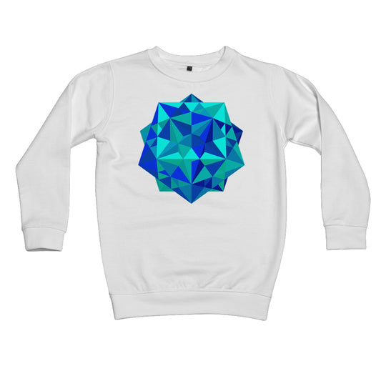 Five Cubes, Ocean Kids Sweatshirt