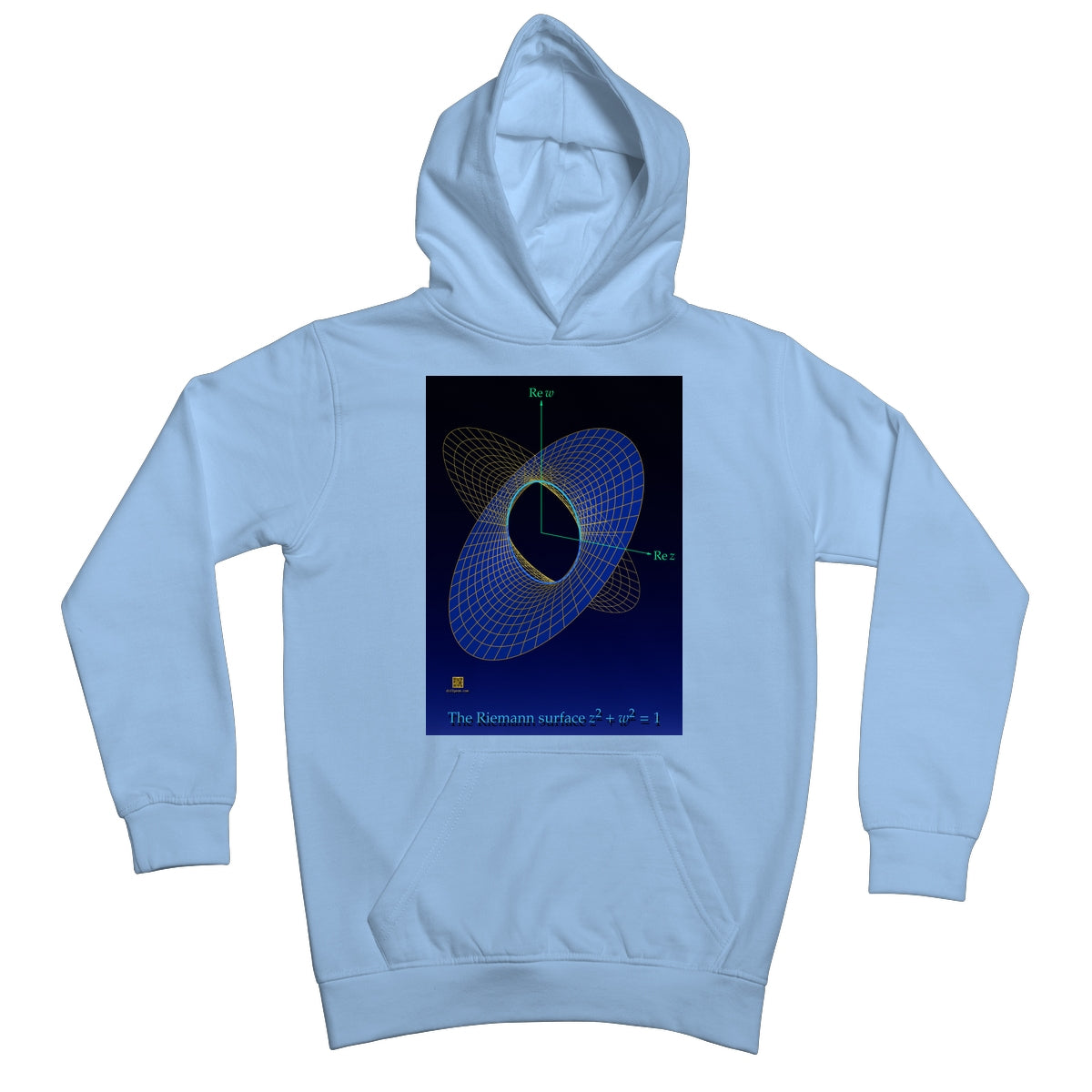 Complex Circle, 1 Slit Kids Hoodie