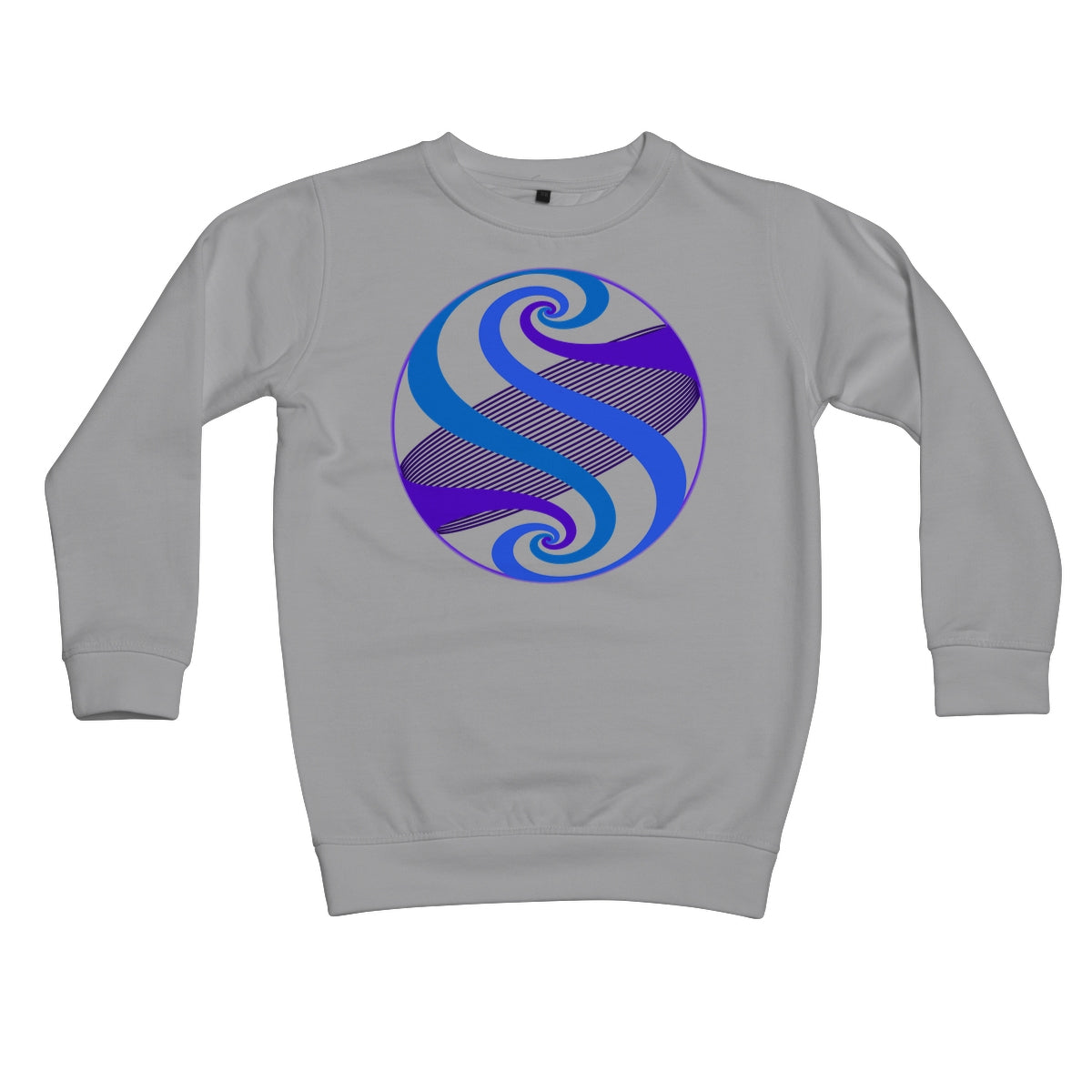 Möbius Flow, Twilight Sphere Kids Sweatshirt