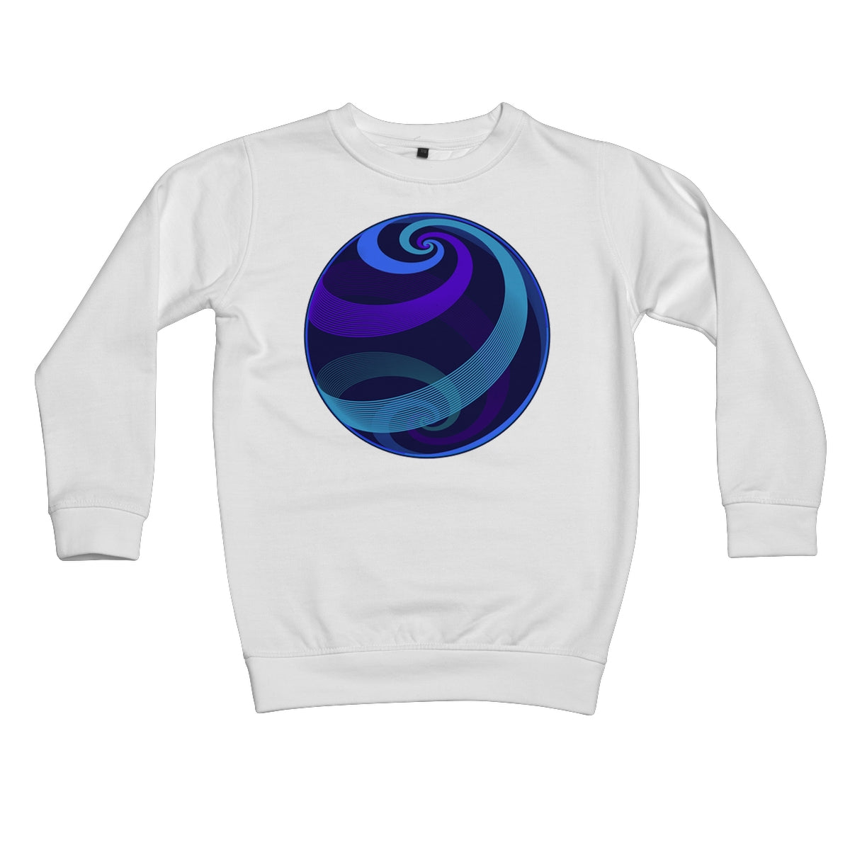 Loxodromes, Twilight Globe Kids Sweatshirt