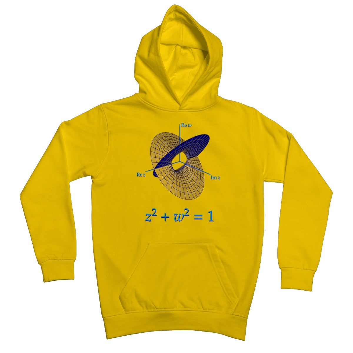 Complex Circle, 1 Slit Kids Hoodie