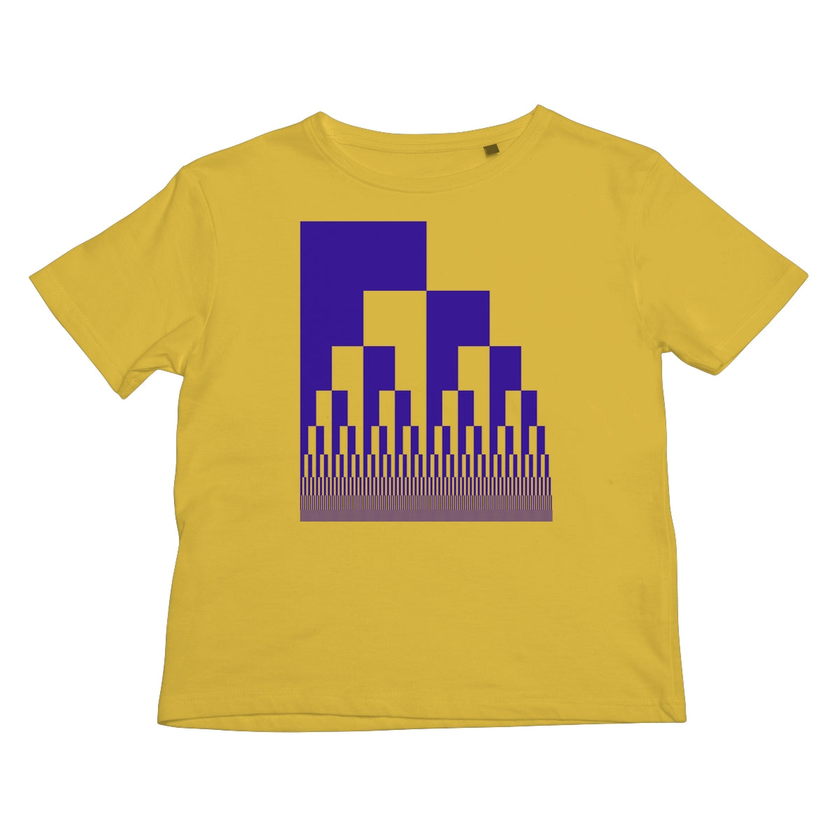 Binary Cascade, Blue Kids T-Shirt