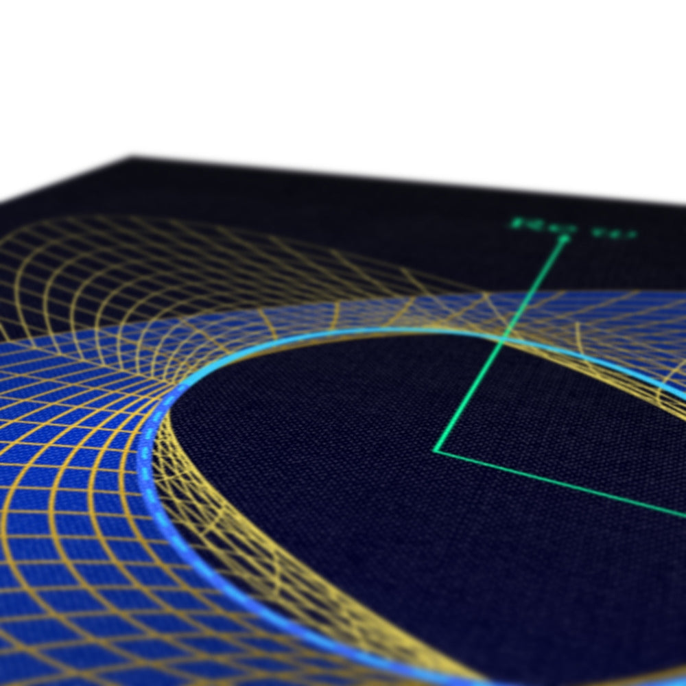 Complex Circle, 1 Slit Eco Canvas