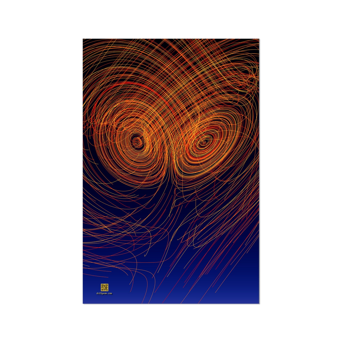 Attractor, Warm Fine Art Print