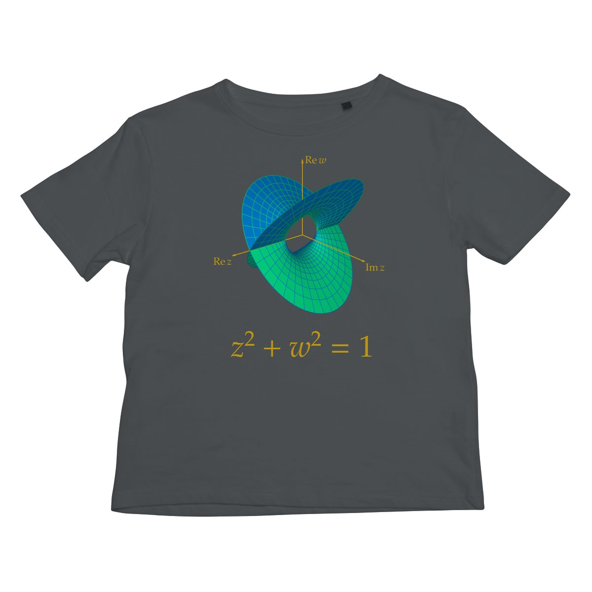 Complex Circle, 2 Slits Kids T-Shirt