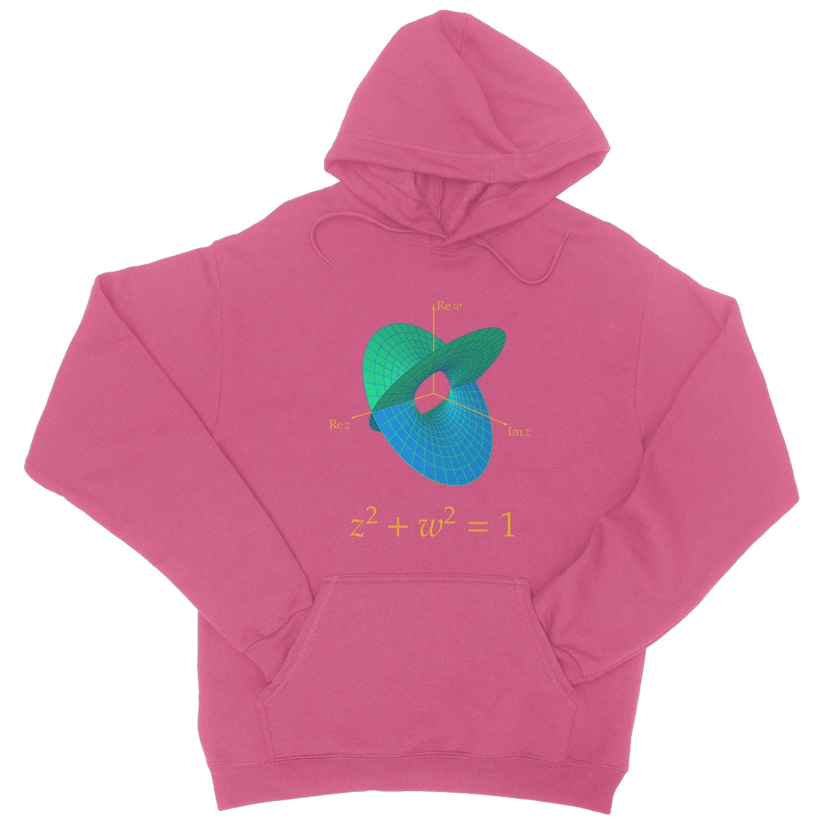 Complex Circle, 2 Slits College Hoodie