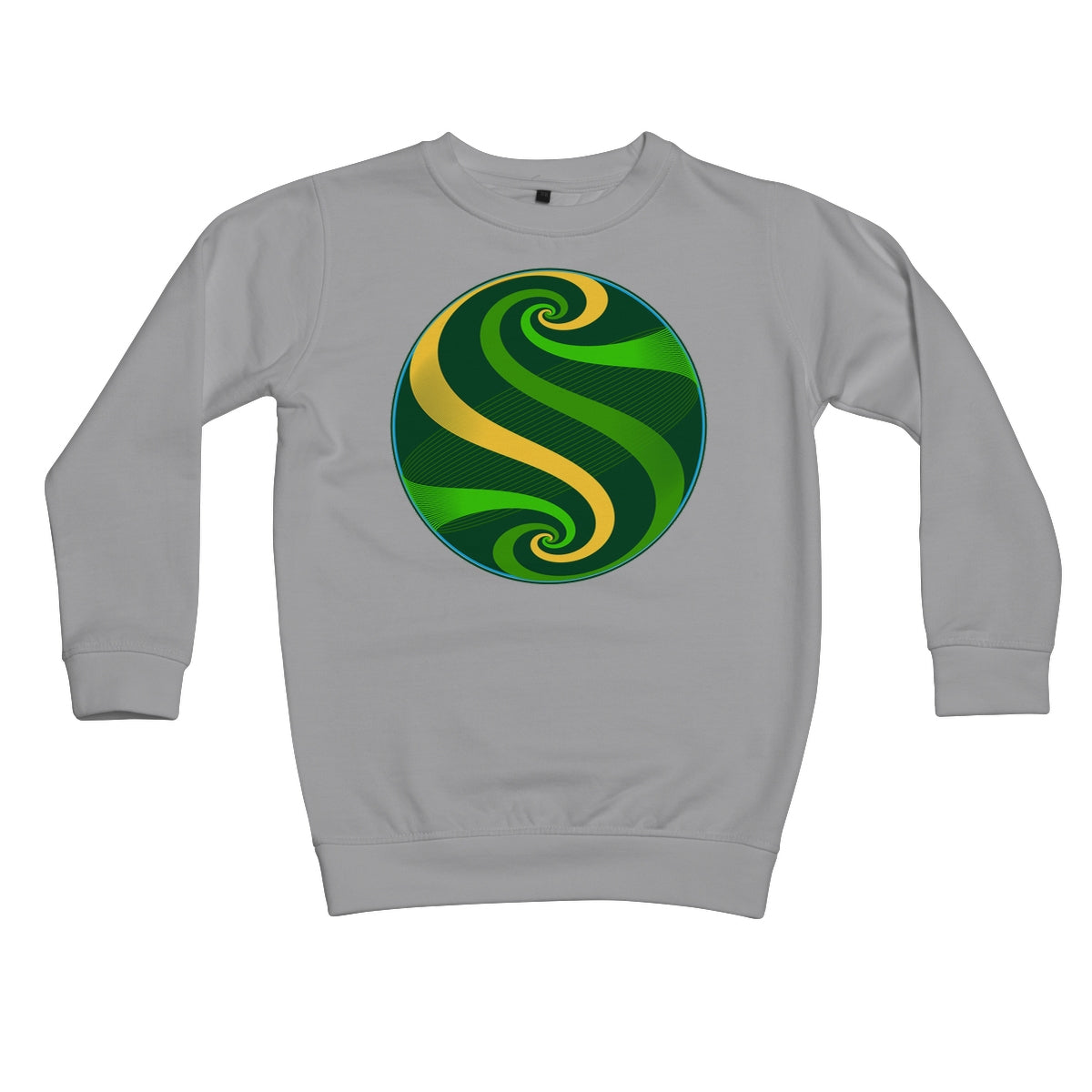 Möbius Flow, Pond Globe Kids Sweatshirt