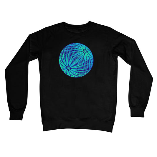 Dipole, Aurora Globe Crew Neck Sweatshirt