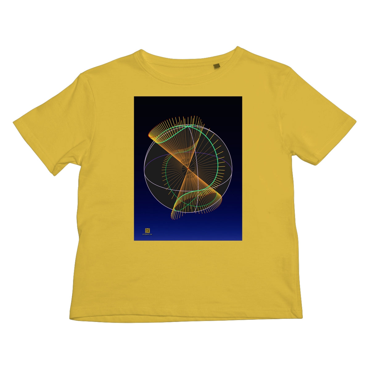 Projectivized Nodal Cubic Kids T-Shirt