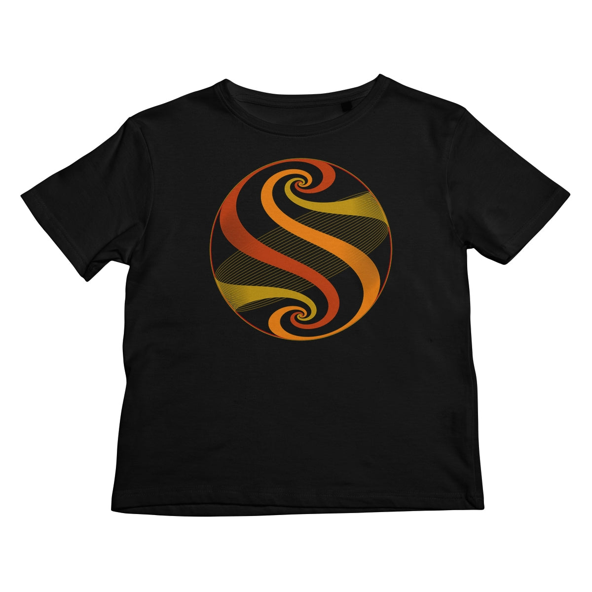 Möbius Flow, Autumn Sphere Kids T-Shirt