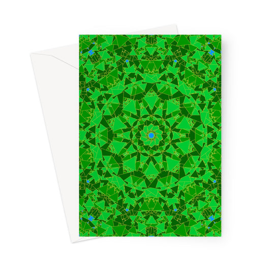 Kaleidoscope D10 Greeting Card