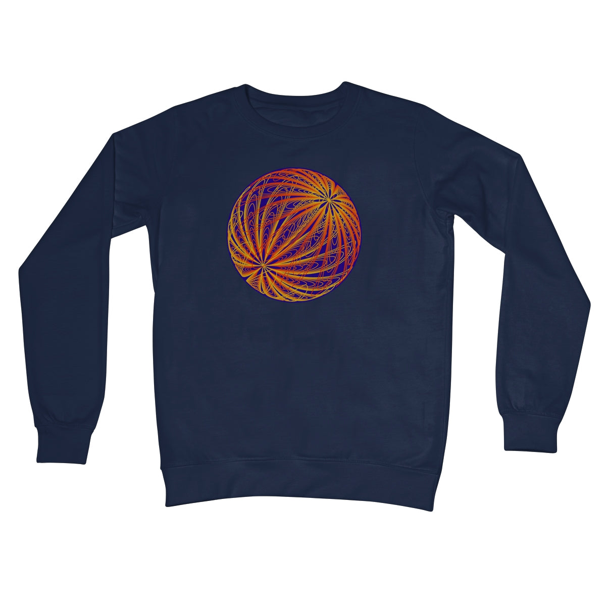 Dipole, Fire Globe Crew Neck Sweatshirt