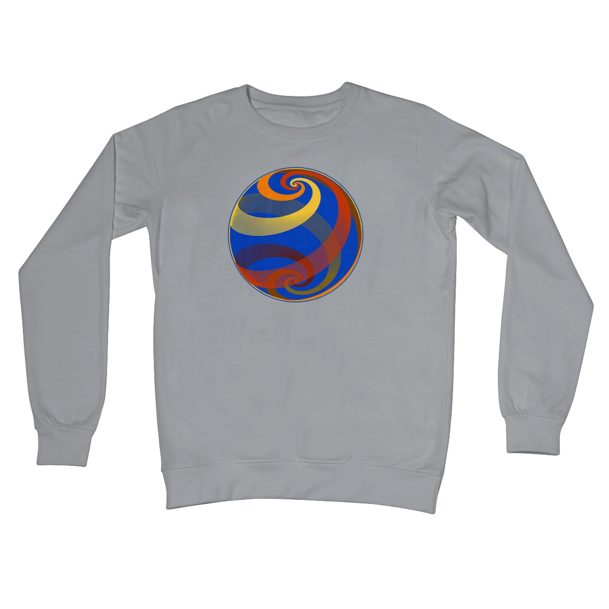 Loxodromes, Autumn Globe Crew Neck Sweatshirt