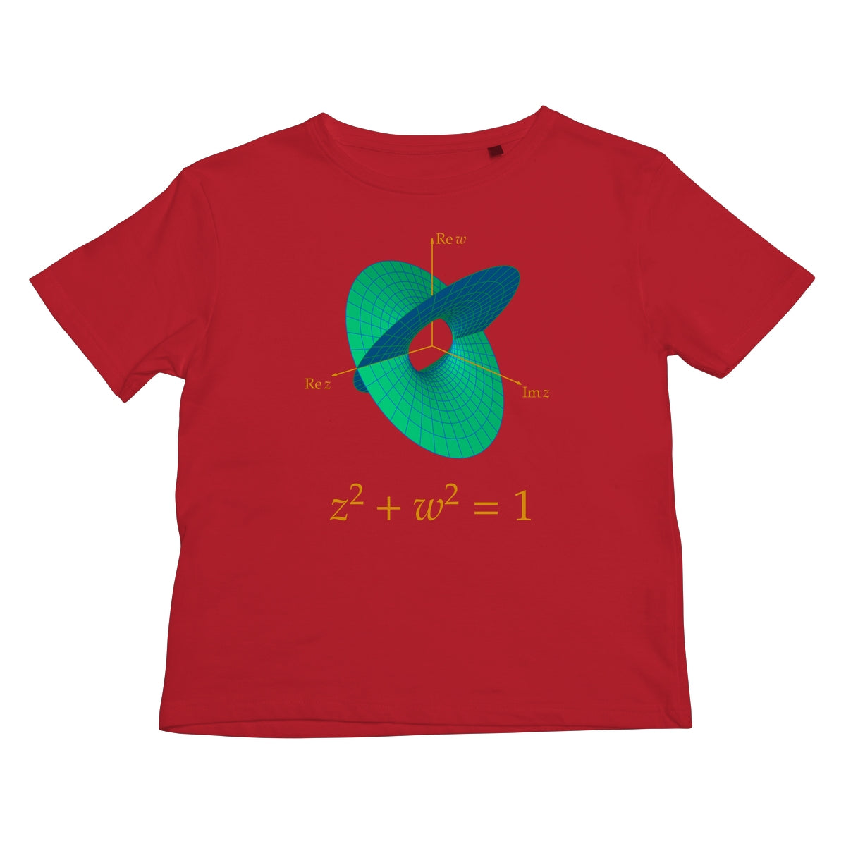 Complex Circle, 1 Slit Kids T-Shirt