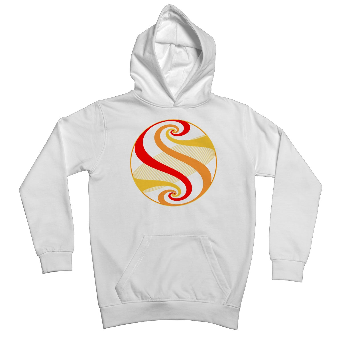 Möbius Flow, Dawn Sphere Kids Hoodie