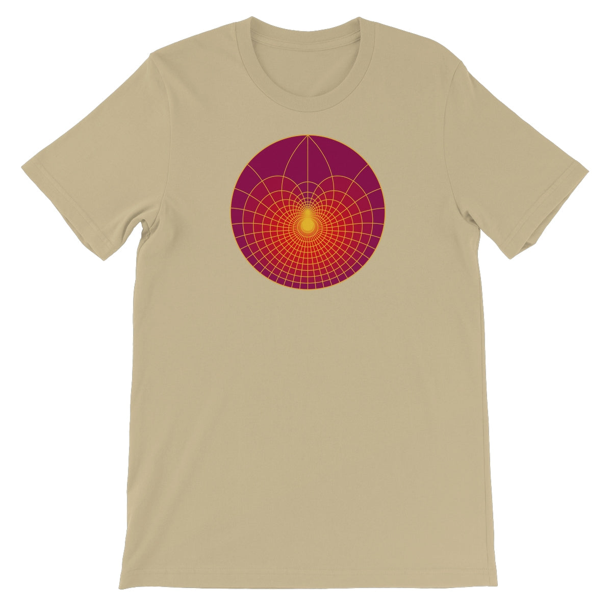 Lotus, Sunset Unisex Short Sleeve T-Shirt