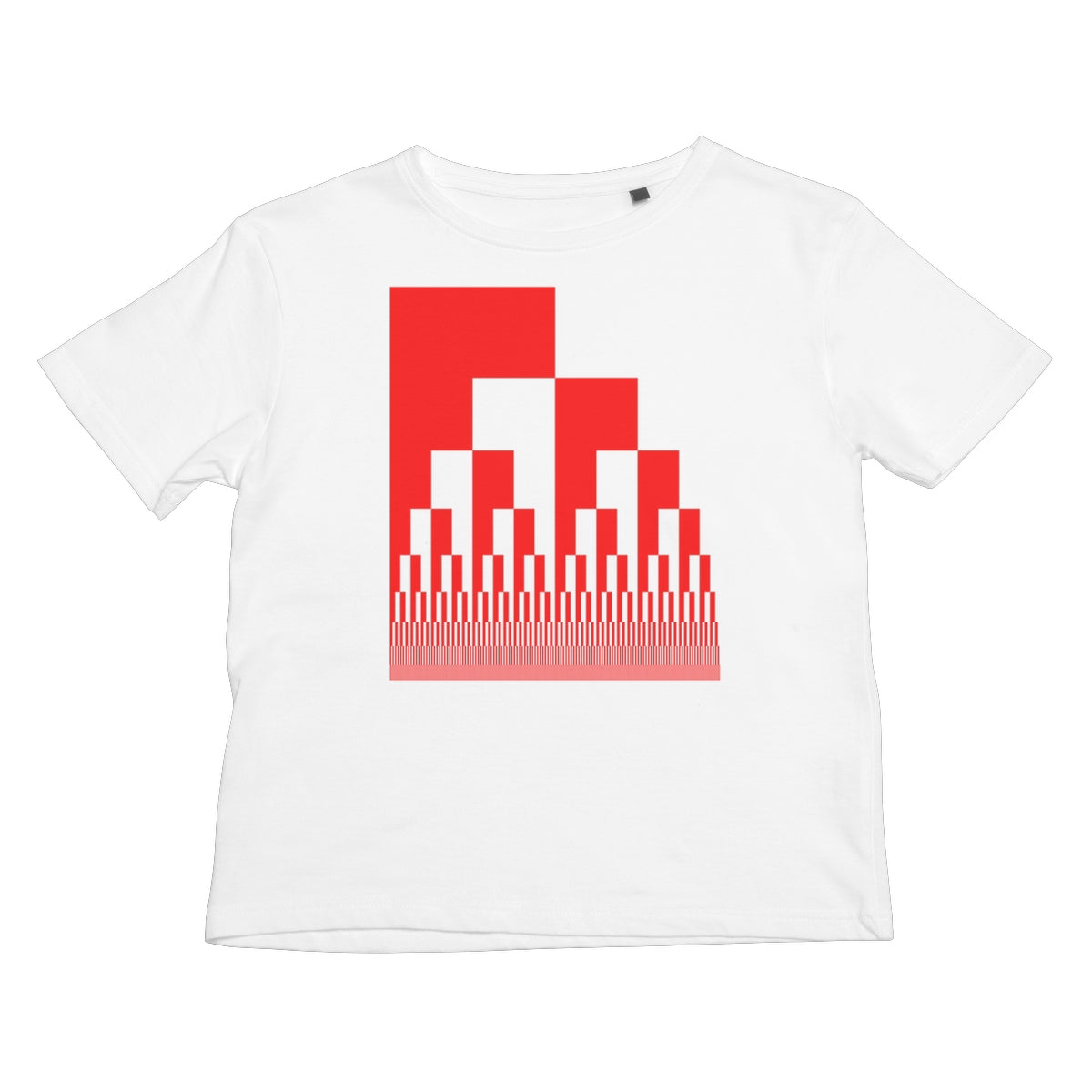 Binary Cascade, Red Kids T-Shirt