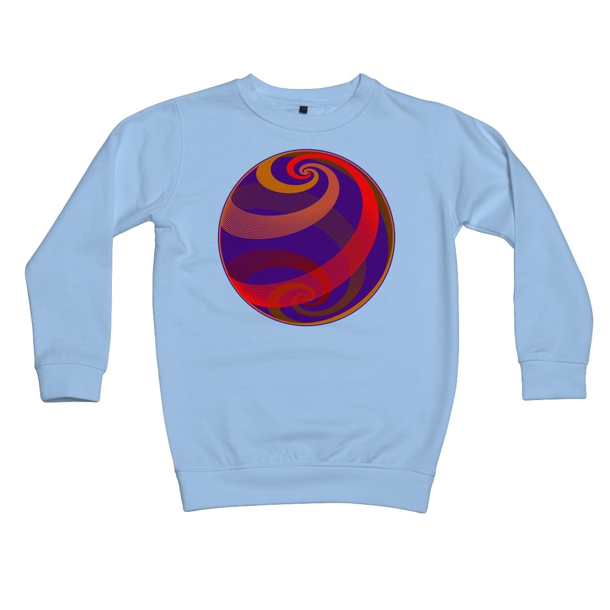 Loxodromes, Dawn Globe Kids Sweatshirt