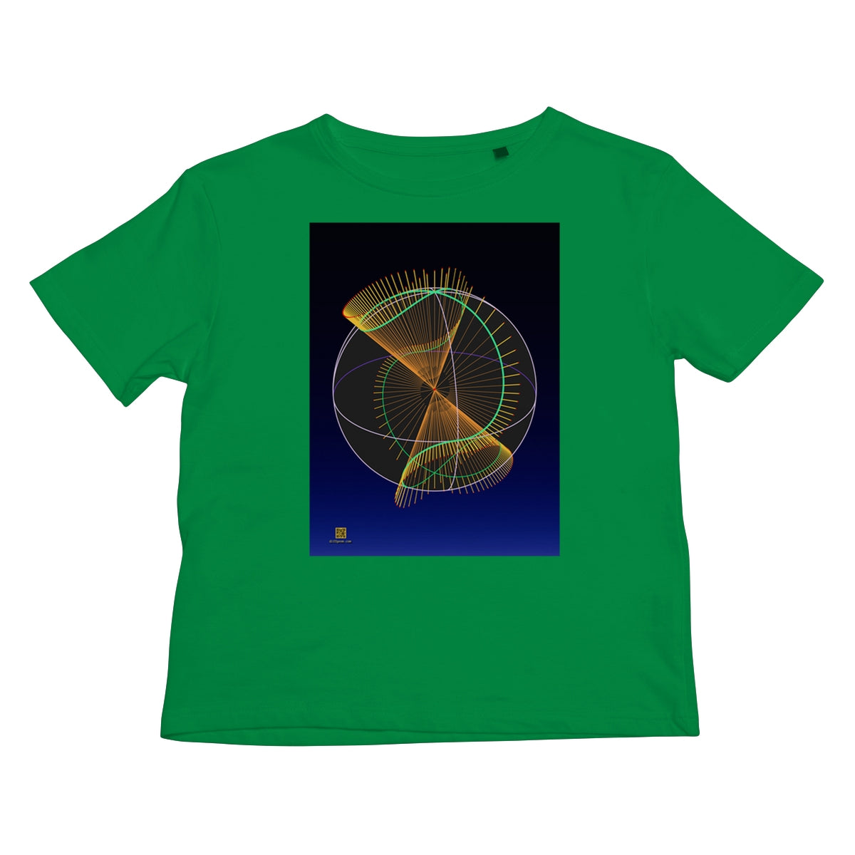 Projectivized Nodal Cubic Kids T-Shirt