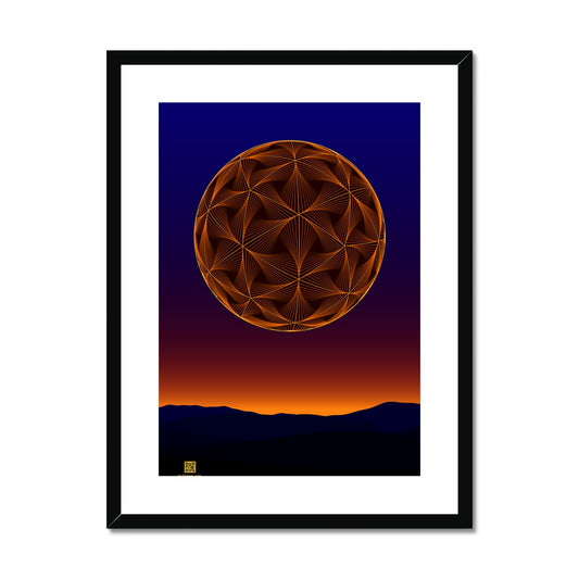 Idea: Contemplation Framed & Mounted Print