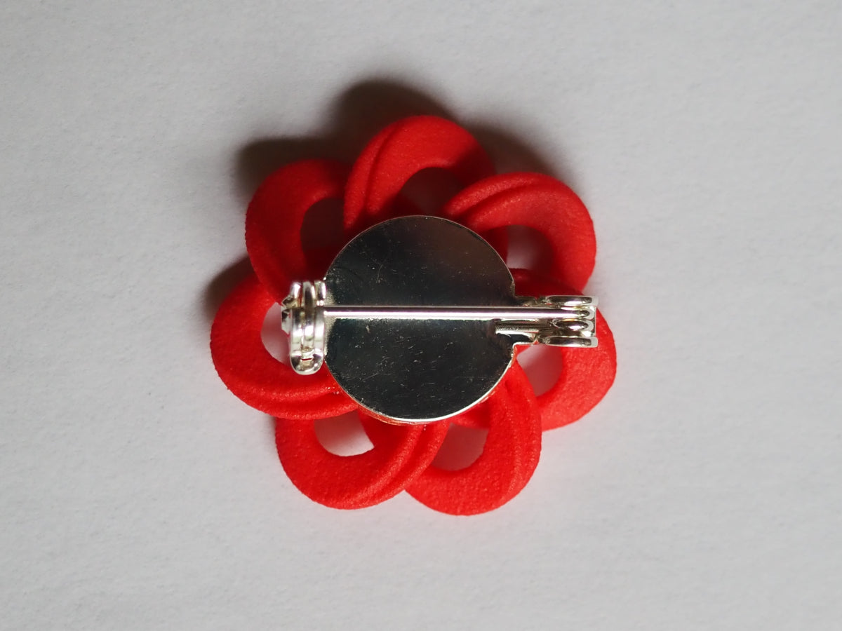 Anemone 7,23 Pin, Red Nylon