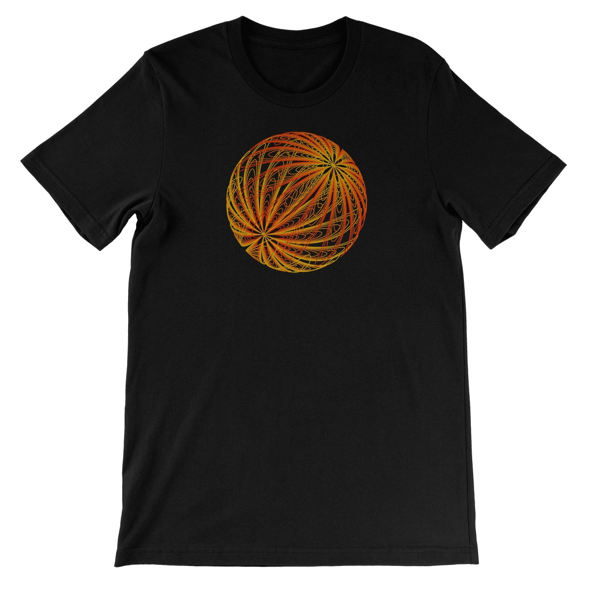 Dipole, Fire Sphere Unisex Short Sleeve T-Shirt