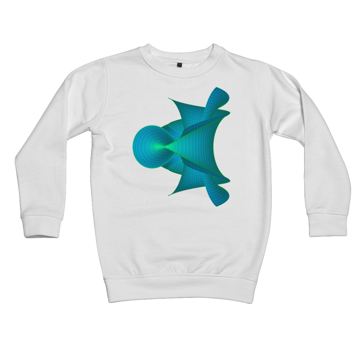 Kuen's Surface, Aqua Kids Sweatshirt