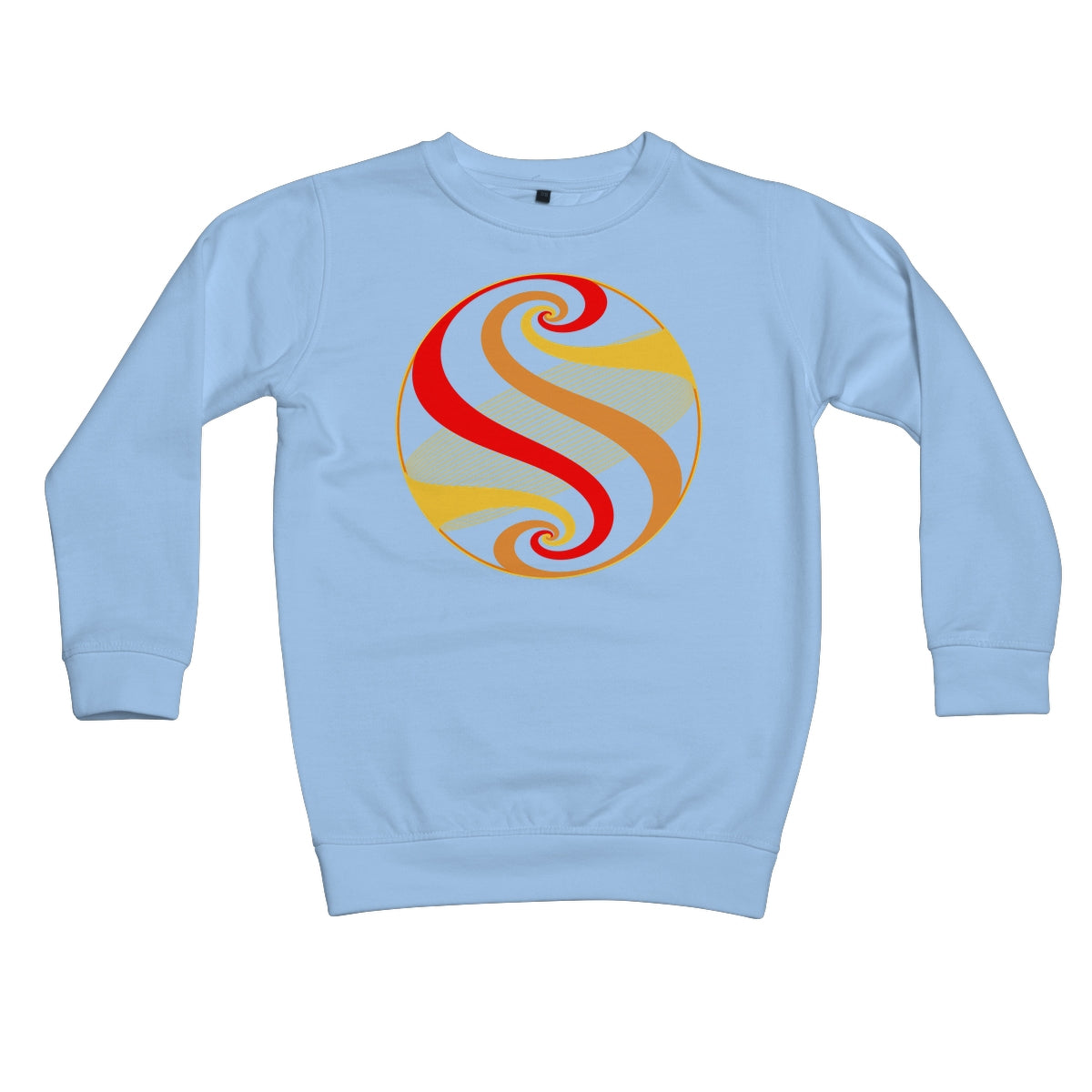 Möbius Flow, Dawn Sphere Kids Sweatshirt