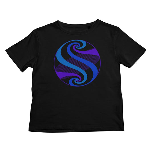 Möbius Flow, Twilight Sphere Kids T-Shirt