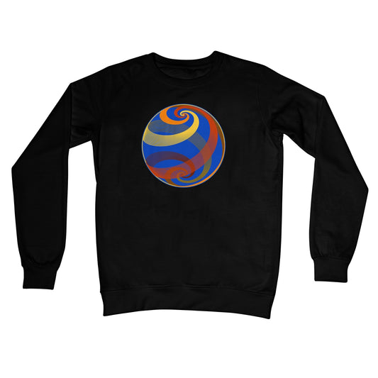 Loxodromes, Autumn Globe Crew Neck Sweatshirt