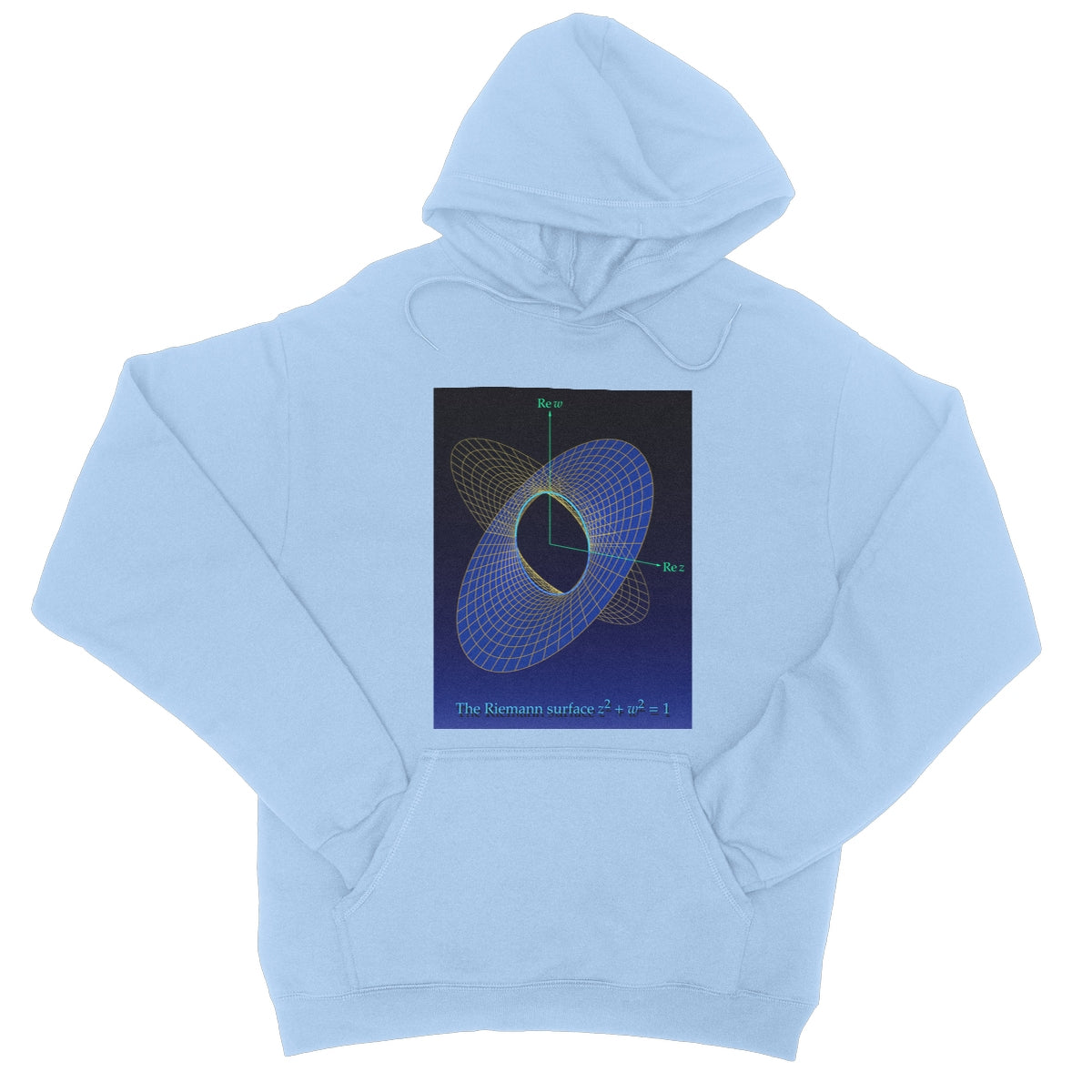 Complex Circle, 1 Slit College Hoodie