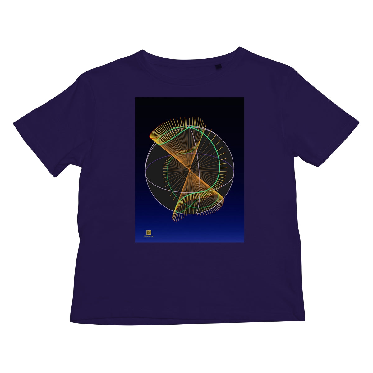 Projectivized Nodal Cubic Kids T-Shirt