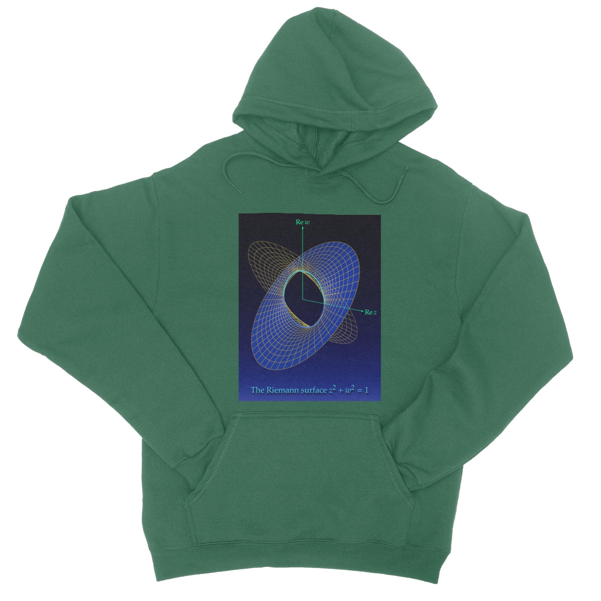 Complex Circle, 1 Slit College Hoodie