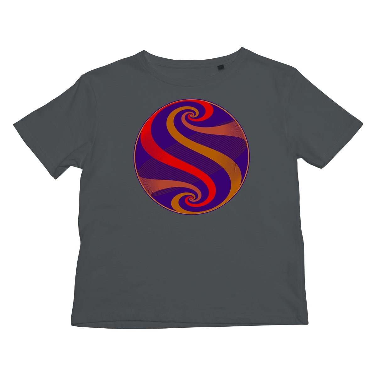 Möbius Flow, Dawn Globe Kids T-Shirt