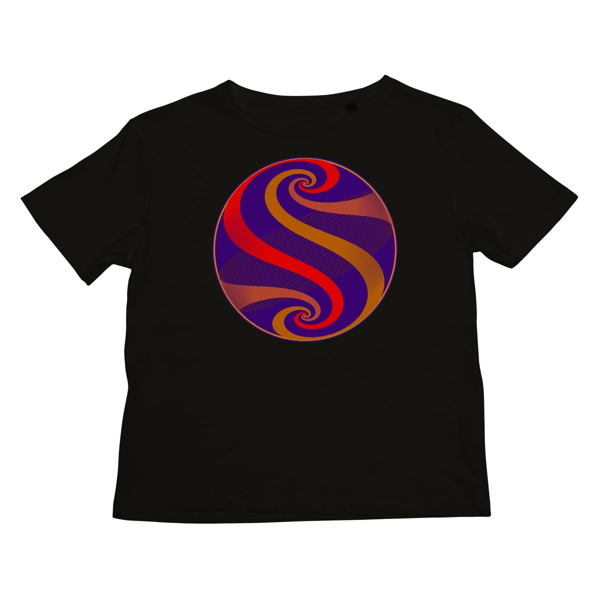 Möbius Flow, Dawn Globe Kids T-Shirt