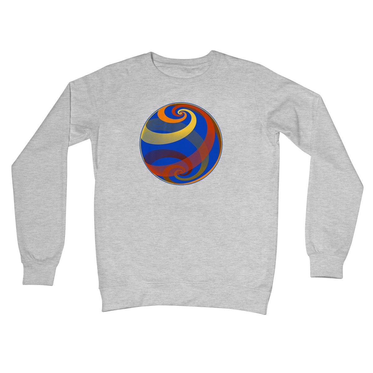 Loxodromes, Autumn Globe Crew Neck Sweatshirt