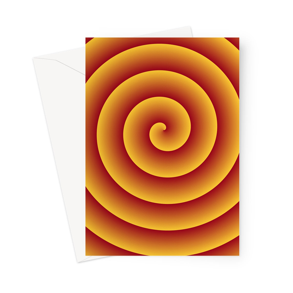 Unwinding, Realgar Greeting Card