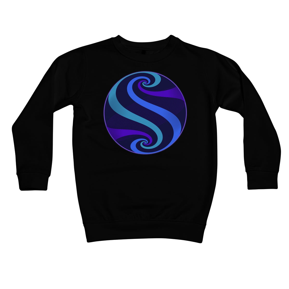 Möbius Flow, Twilight Globe Kids Sweatshirt