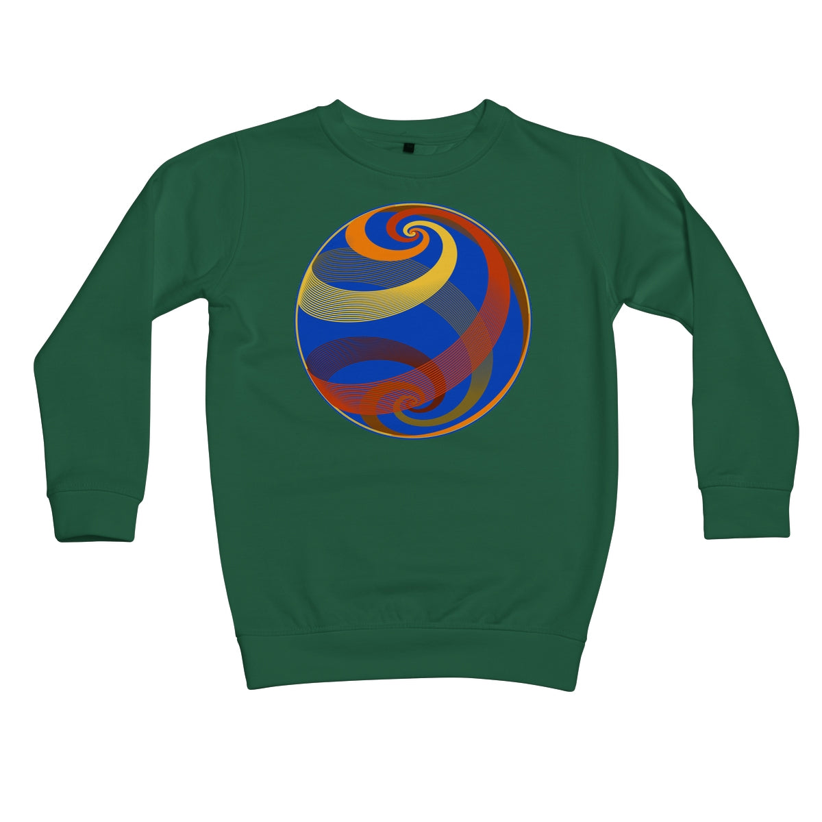 Loxodromes, Autumn Globe Kids Sweatshirt