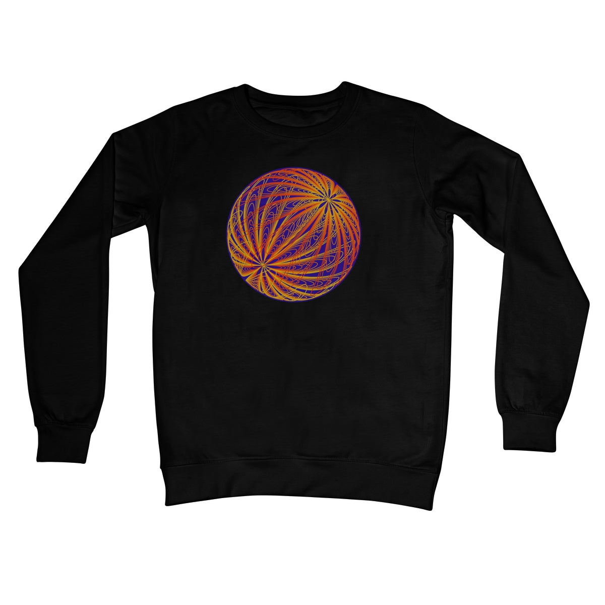 Dipole, Fire Globe Crew Neck Sweatshirt